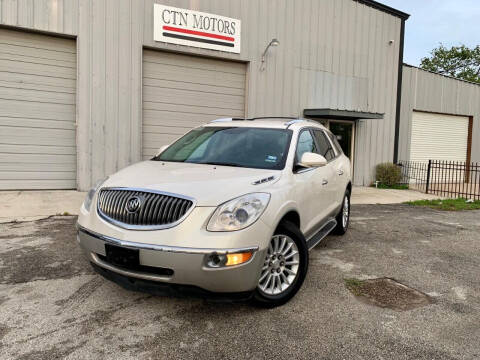 2012 Buick Enclave for sale at CTN MOTORS in Houston TX
