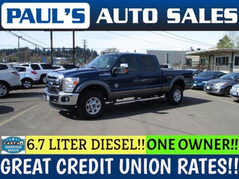 2012 Ford F-250 Super Duty for sale at Paul's Auto Sales in Eugene OR