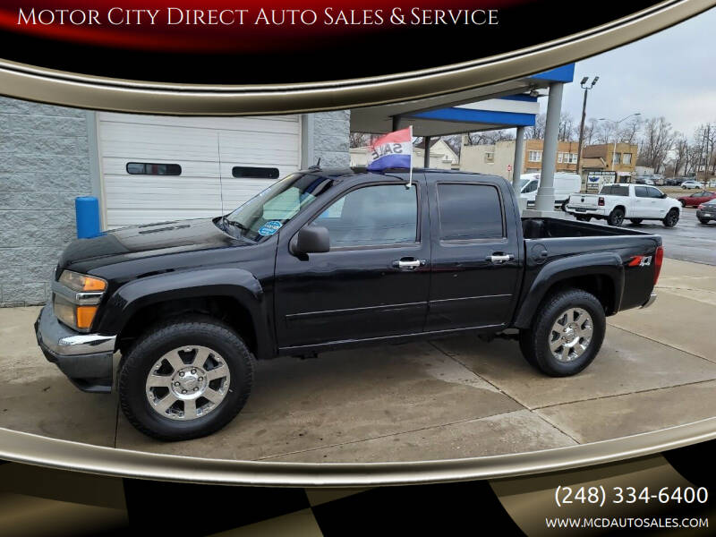 2012 Chevrolet Colorado for sale at Motor City Direct Auto Sales & Service in Pontiac MI