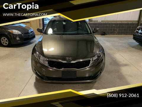 2013 Kia Optima for sale at CarTopia in Deforest WI