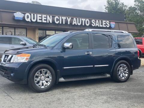 2015 Nissan Armada for sale at Queen City Auto Sales in Charlotte NC