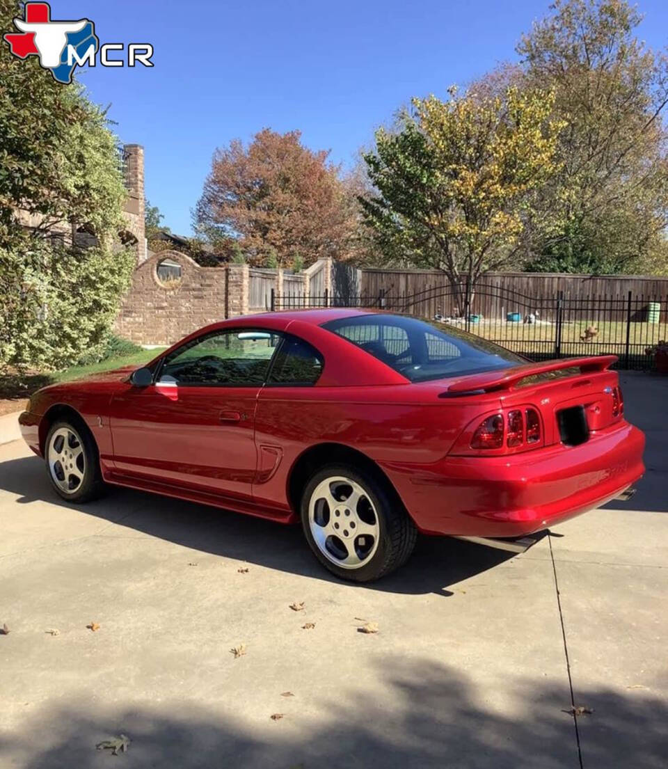 1996 Ford Mustang SVT Cobra for sale at TMCR LLC in SPICEWOOD, TX