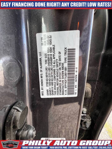 2020 Honda Ridgeline RTL-E