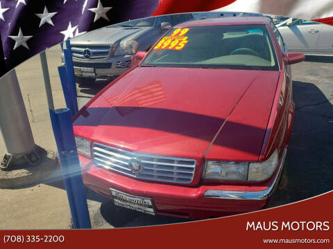 1999 Cadillac Eldorado for sale at MAUS MOTORS in Hazel Crest IL