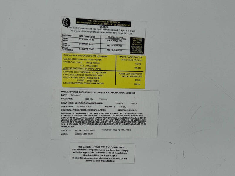 2025 Heartland Eddie Bauer 2300rb