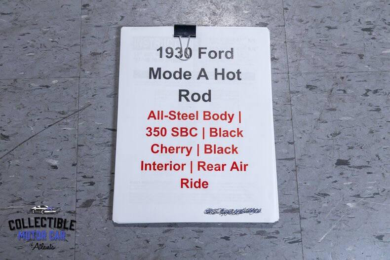 1930 Ford Model A