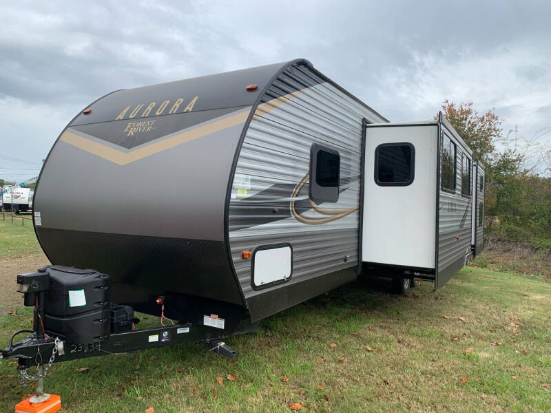 2022 FOR SALE! Forest River Aurora  M-32DBS for sale at S & R RV Sales & Rentals, LLC in Marshall TX
