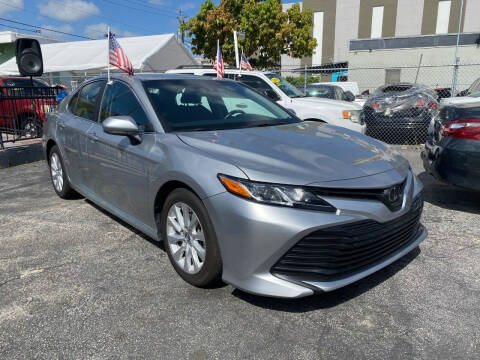 2018 Toyota Camry for sale at MIAMI AUTO LIQUIDATORS in Miami FL