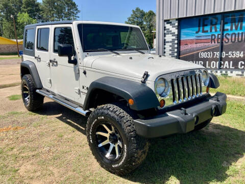 2008 Jeep Wrangler Unlimited for sale at Jeremiah 29:11 Auto Sales in Avinger TX