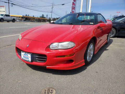 2002 Chevrolet Camaro for sale at Auto Wholesalers Of Hooksett in Hooksett NH