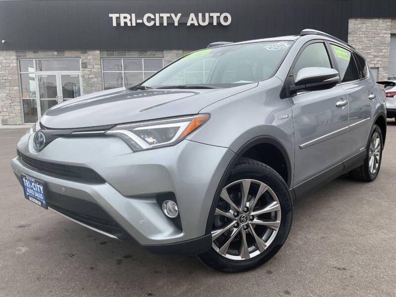 2017 Toyota RAV4 Hybrid for sale at TRI CITY AUTO SALES LLC in Menasha WI