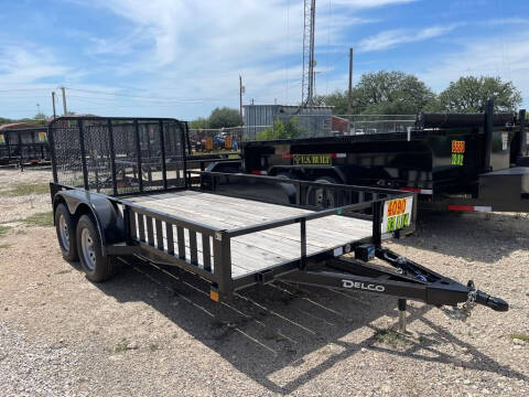 2023 DELCO  - Utility Trailer 83&quot; X  for sale at LJD Sales in Lampasas TX