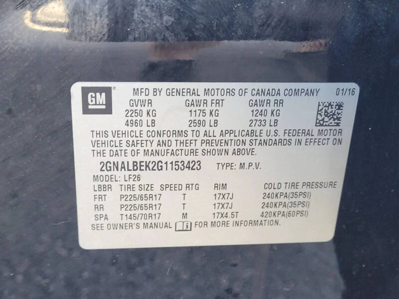 2016 Chevrolet Equinox LS