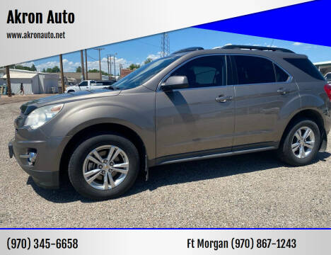 2012 Chevrolet Equinox for sale at Akron Auto - Fort Morgan in Fort Morgan CO