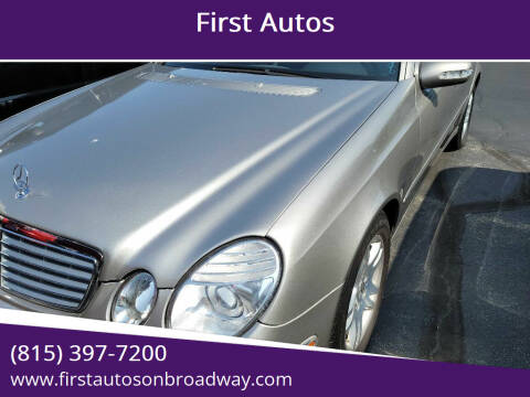 2005 Mercedes-Benz E-Class for sale at First  Autos - First Autos in Rockford IL