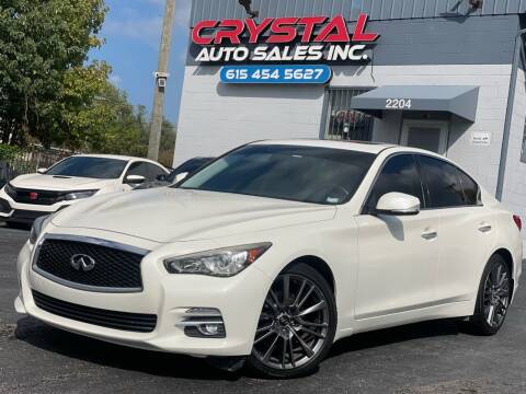 2016 Infiniti Q50 for sale at Crystal Auto Sales Inc in Nashville TN