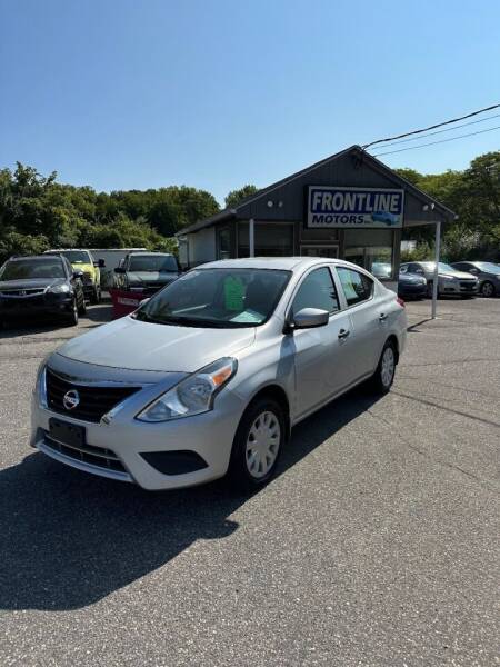 2016 Nissan Versa for sale at Frontline Motors Inc in Chicopee MA
