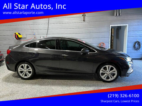 2017 Chevrolet Cruze for sale at All Star Autos, Inc in La Porte IN