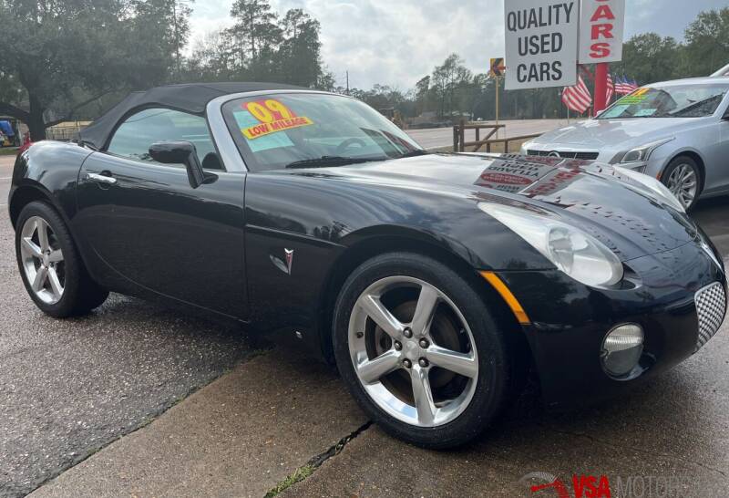 2009 Pontiac Solstice for sale at VSA MotorCars in Cypress TX