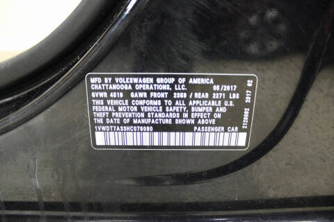 2017 Volkswagen Passat 1.8T R-Line