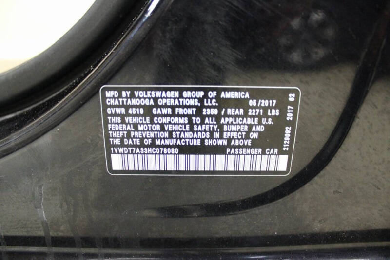 2017 Volkswagen Passat 1.8T R-Line