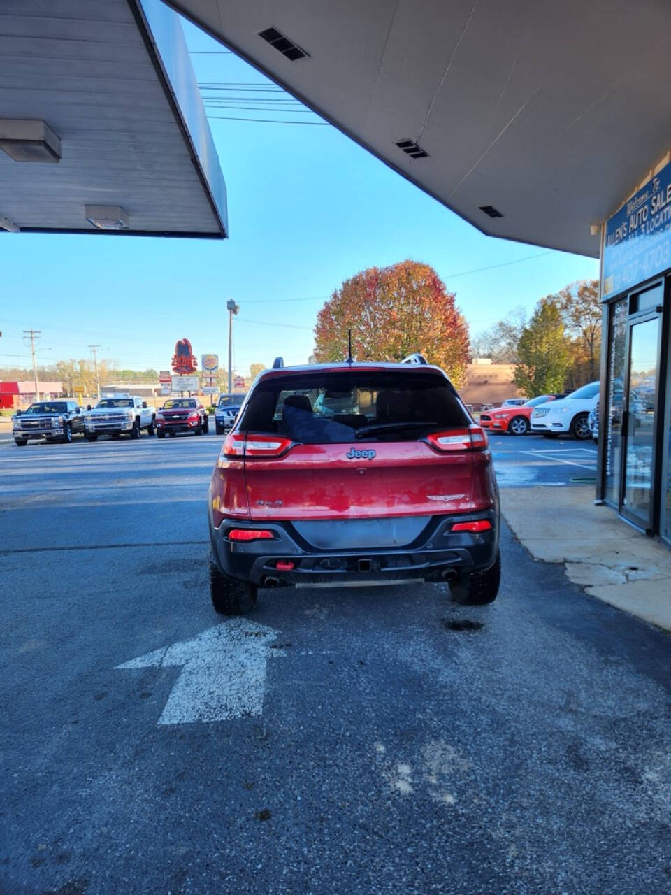 2015 Jeep Cherokee for sale at Michael Johnson @ Allens Auto Sales Hopkinsville in Hopkinsville, KY