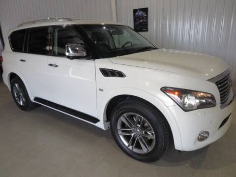 2014 Infiniti QX80 for sale at PORTAGE MOTORS in Portage WI