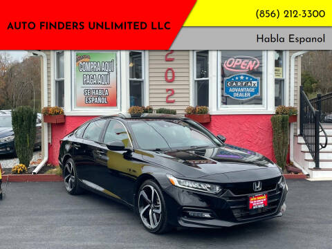 2018 Honda Accord for sale at Auto Finders Unlimited LLC in Vineland NJ