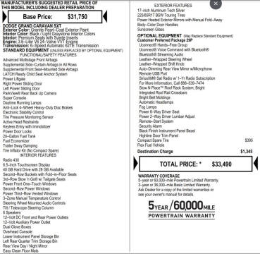 2018 Dodge Grand Caravan SXT