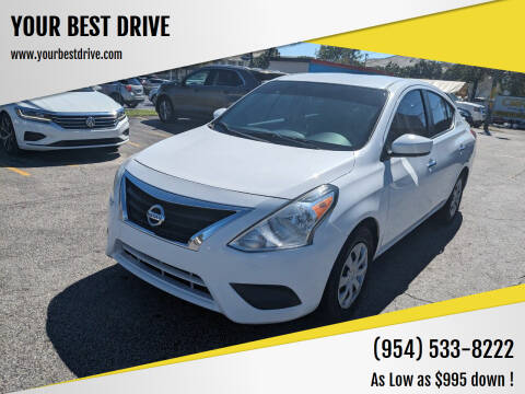 2017 Nissan Versa for sale at YOUR BEST DRIVE in Oakland Park FL