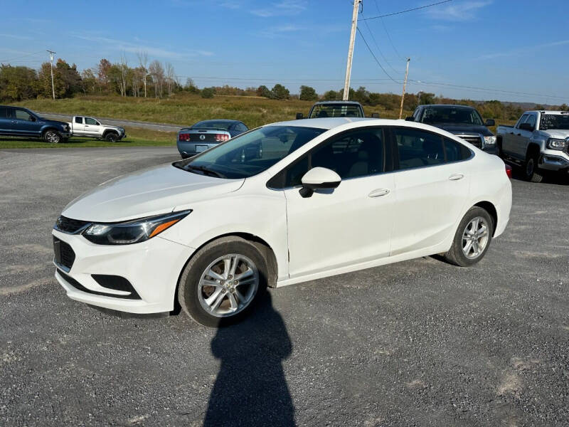 2017 Chevrolet Cruze for sale at Riverside Motors in Glenfield NY