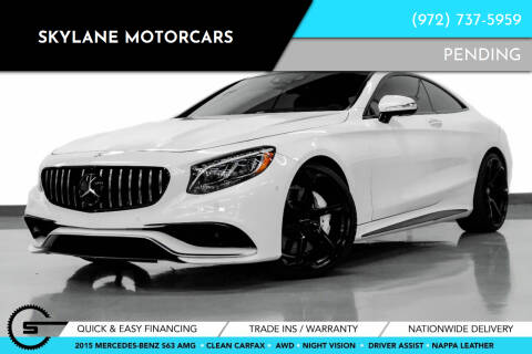 2015 Mercedes-Benz S-Class for sale at Skylane Motorcars in Carrollton TX