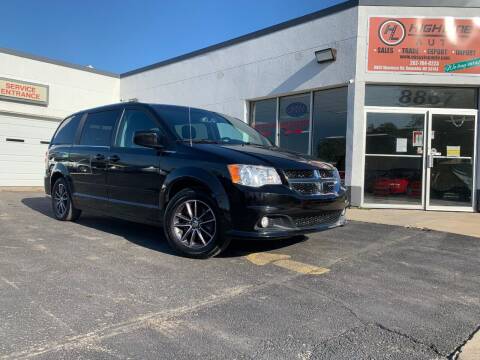 2017 Dodge Grand Caravan for sale at HIGHLINE AUTO LLC in Kenosha WI