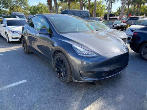2021 Tesla Model Y for sale at AUTOSHOW SALES & SERVICE in Plantation FL