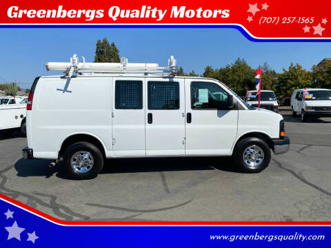 2014 Chevrolet Express Cargo for sale at Greenbergs Quality Motors in Napa CA