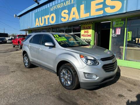 2017 Chevrolet Equinox for sale at Affordable Auto Sales of Michigan in Pontiac MI