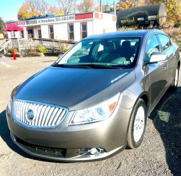 2012 Buick LaCrosse for sale at Mayer Motors in Pennsburg PA