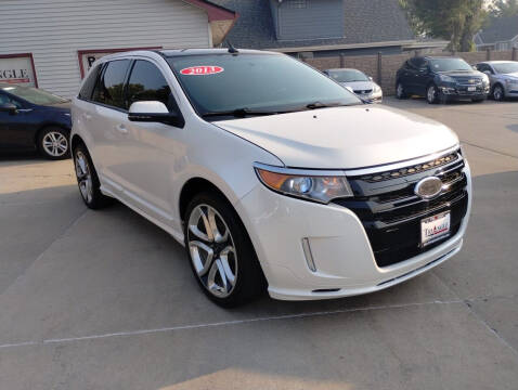 2013 Ford Edge for sale at Triangle Auto Sales in Omaha NE