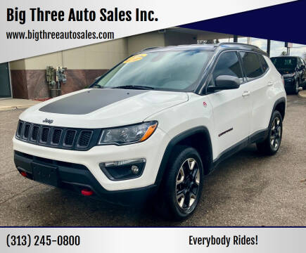 2018 Jeep Compass for sale at Big Three Auto Sales Inc. in Detroit MI
