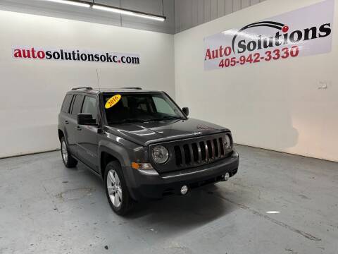 2016 Jeep Patriot for sale at Auto Solutions in Warr Acres OK