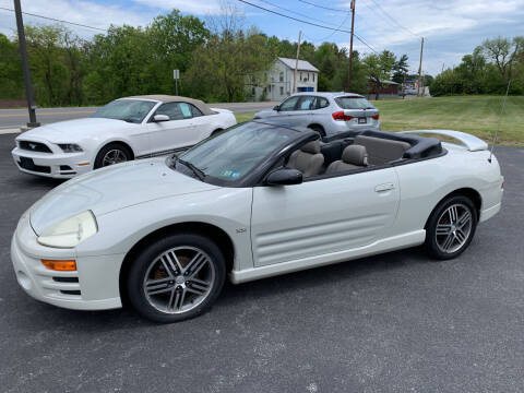 2003 Mitsubishi Eclipse Spyder for sale at Toys With Wheels in Carlisle PA