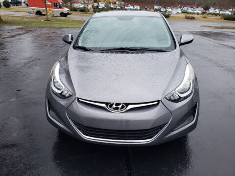 2016 Hyundai Elantra for sale at Eastlake Auto Group, Inc. in Raleigh NC