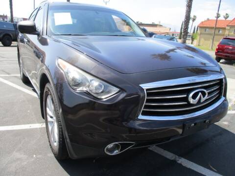 2012 Infiniti FX35 for sale at F & A Car Sales Inc in Ontario CA