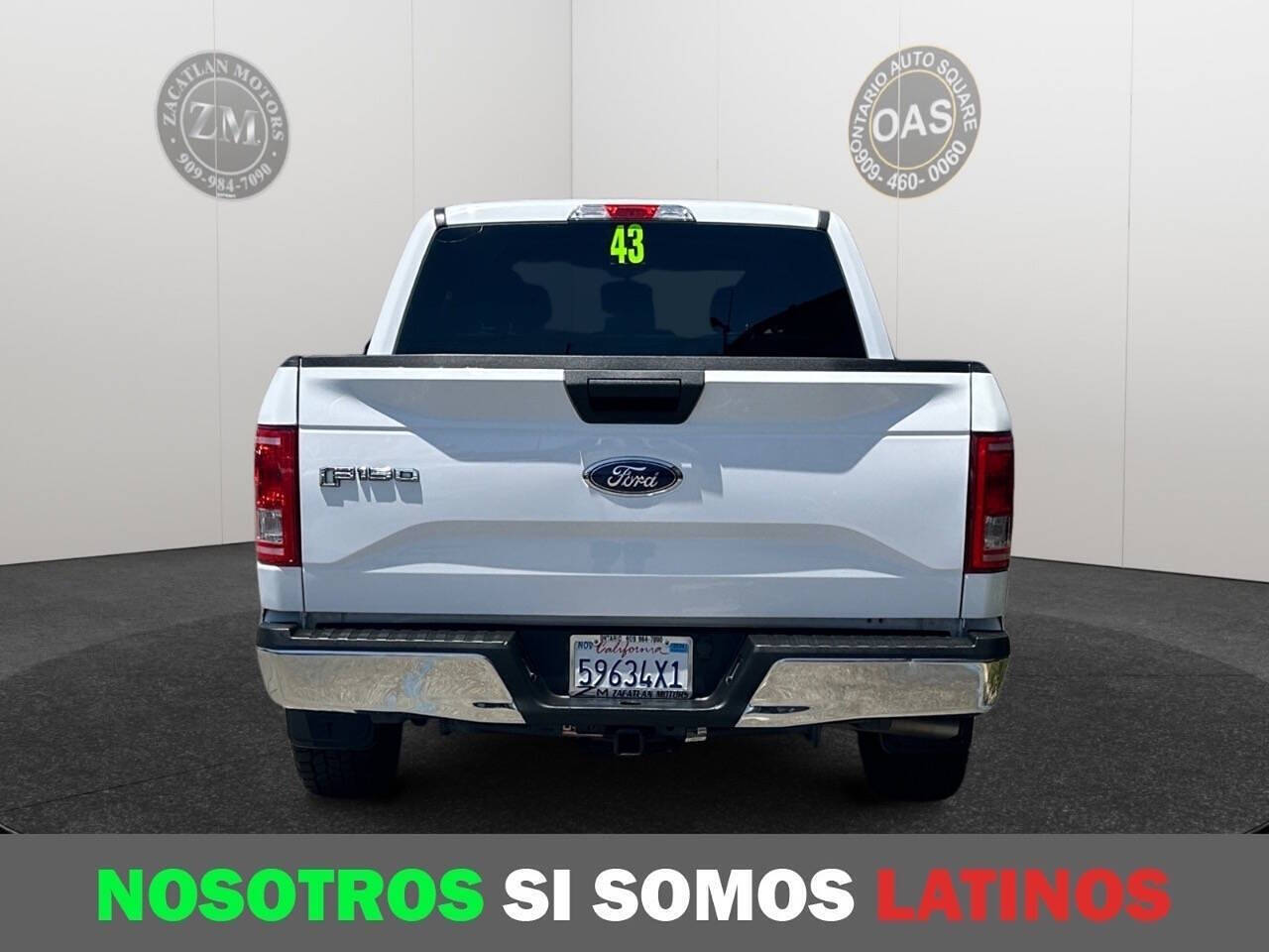 2016 Ford F-150 for sale at Zacatlan Motors in Ontario, CA