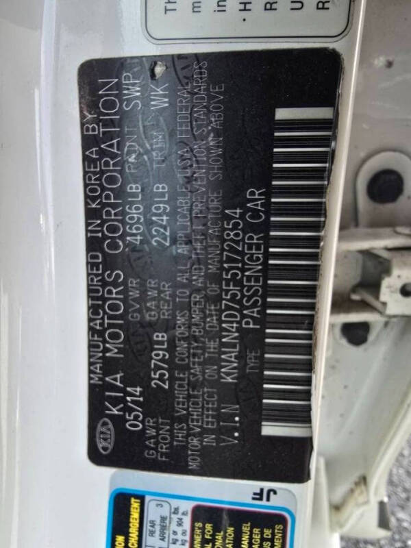 2015 Kia Cadenza Limited