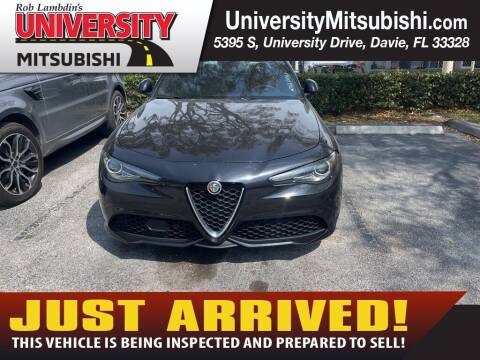 2022 Alfa Romeo Giulia for sale at University Mitsubishi in Davie FL