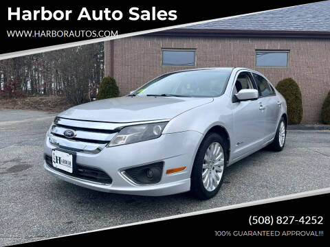 2010 Ford Fusion Hybrid for sale at Harbor Auto Sales in Hyannis MA