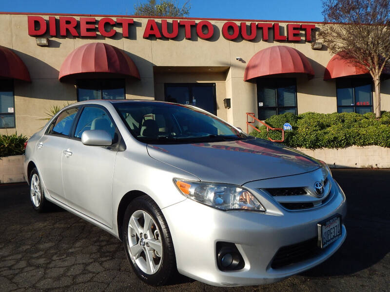 2012 Toyota Corolla for sale at Direct Auto Outlet LLC in Fair Oaks CA