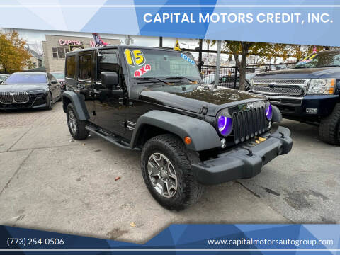 2015 Jeep Wrangler Unlimited for sale at Capital Motors Credit, Inc. in Chicago IL