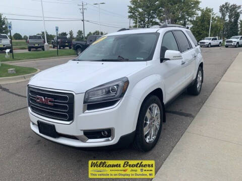 2017 GMC Acadia Limited for sale at Williams Brothers Pre-Owned Clinton in Clinton MI